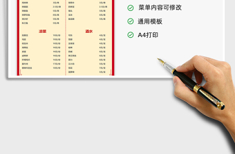 2021年燒烤菜單（可自由修改）