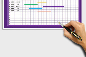 2021年工程項目進度計劃表