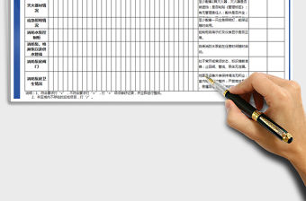 2021年消防泵房每日消防巡查記錄表