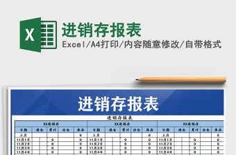 2021年進銷存報表
