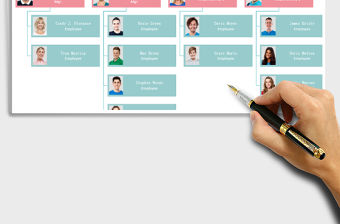 2021年公司組織結構圖-(可修改)