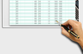 2021年職員檔案及工資表（紅色字體自動生成）