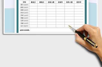 2021年學(xué)生考試成績分析表