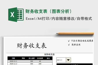 2021年財務收支表（圖表分析）