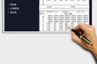 2021年保安交接记录表