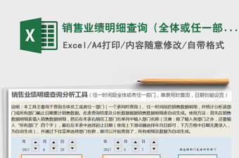 2021年銷售業績明細查詢（全體或任一部門同時，任意日期智能