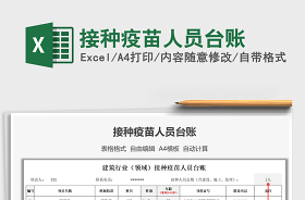 2022紅黃碼人員臺賬表格