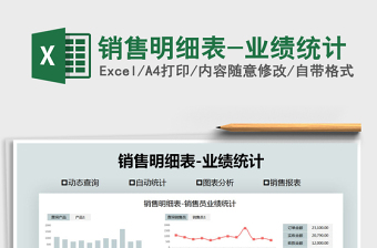 2021年銷售明細(xì)表-業(yè)績(jī)統(tǒng)計(jì)