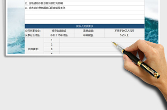 2021年工程招标报价表