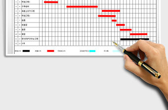 2021年施工進度計劃計劃表