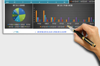 2021年員工年齡結(jié)構(gòu)分析表內(nèi)置兩種風(fēng)格免費(fèi)下載