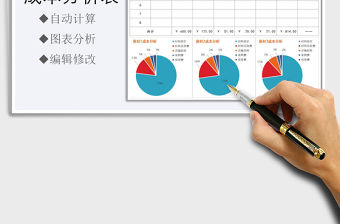2021年原材料采購成本分析表