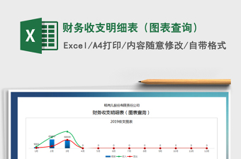 2021年財(cái)務(wù)收支明細(xì)表（圖表查詢）