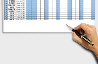 2021年酒水成本統計表