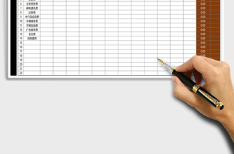 2021年企業(yè)費用支出明細表
