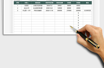 2021年财务会计公司年度未收款统计