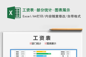 2021年工資表-部分統計-圖表展示