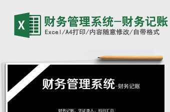 2021年財(cái)務(wù)管理系統(tǒng)-財(cái)務(wù)記賬