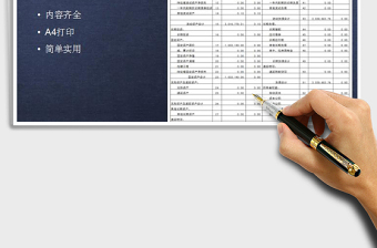2021年資產負債表