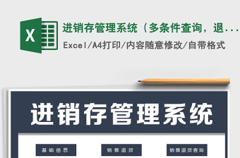 2021年進銷存管理系統(tǒng)（多條件查詢，退貨管理）