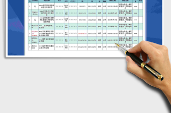 2021年涉密項(xiàng)目臺(tái)賬—國家保密資質(zhì)