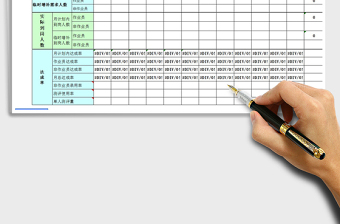 2021年月度招聘总结报表免费下载