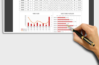 2021年新年销售目标计划表