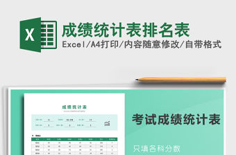 2021年成績統計表排名表