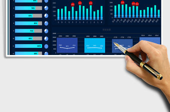 2021年銷售數據可視化圖表