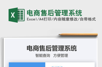 2021年電商售后管理系統(tǒng)