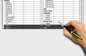 2021年資金收支表