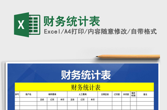2021年財(cái)務(wù)統(tǒng)計(jì)表