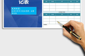 2022年公司內部崗位應聘登記表