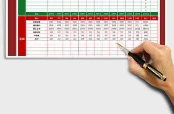 2021年財(cái)務(wù)年度收支預(yù)算表