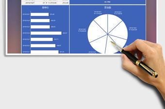 2021年店鋪收入周報數(shù)據(jù)分析圖表