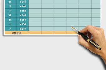 2021年銷售業績分析表