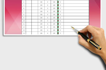 2021年員工日常績(jī)效行為記錄表