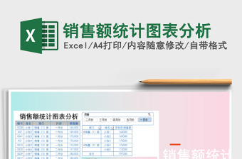 2021年銷售額統(tǒng)計(jì)圖表分析免費(fèi)下載