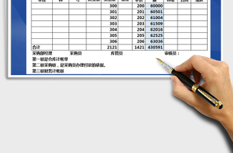 2021年送貨單-公式計(jì)算