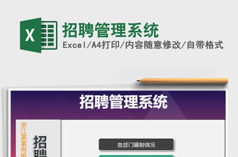 2021年招聘管理系統