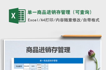 2021年單一商品進銷存管理（可查詢）