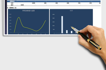 2021年個人年度消費(fèi)統(tǒng)計表