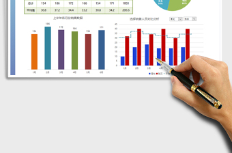 2021年销售数据分析表（图形图表，自动）