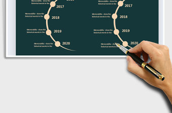 2021年時(shí)間流程圖-時(shí)間軸