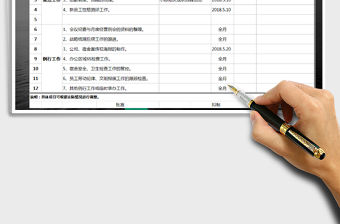 2021年月度工作計劃