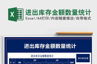 2021年進出庫存金額數量統計