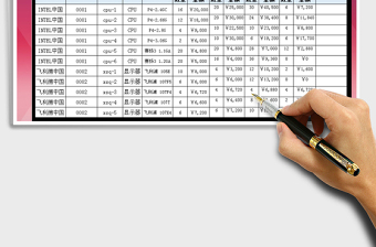 2021年供应商品出入库库存表