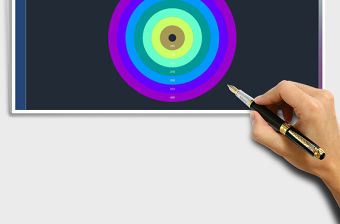 2021年銷量統(tǒng)計簡約圓環(huán)圖