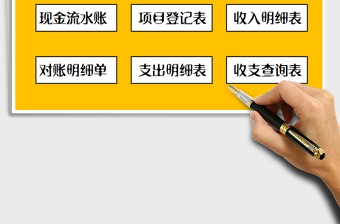 2021年財務系統(tǒng)（收支明細帳表）