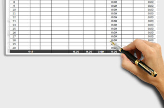 2021年工資計算表（個稅自動計算）